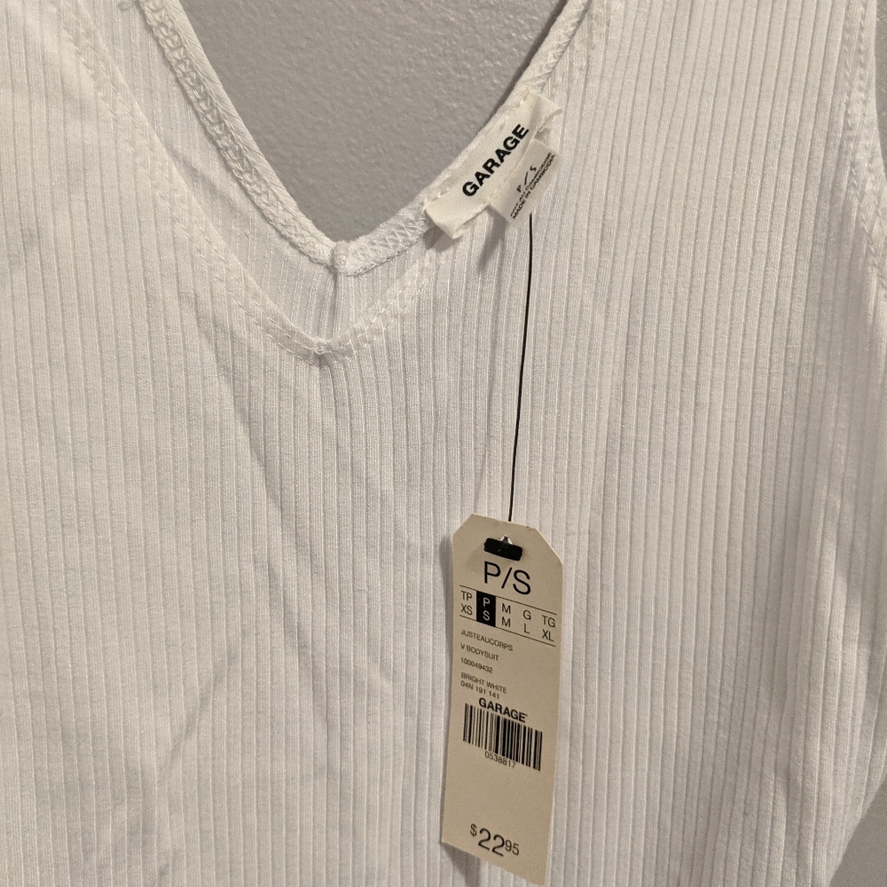 Garage - White Body Suit